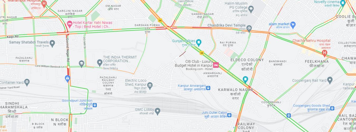 Kanpur Map